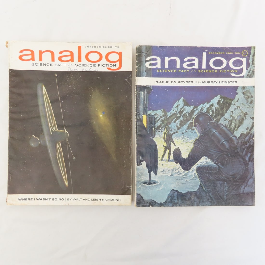 1963 & 1964 Analog Magazines - 5