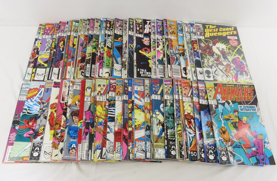 80+ Marvel West Coast Avengers 1-101 & 1-8 Annuals (1 of 16)