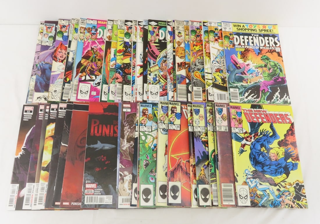 50+ Comic Books- Defenders, Punisher & Others (1 of 10)