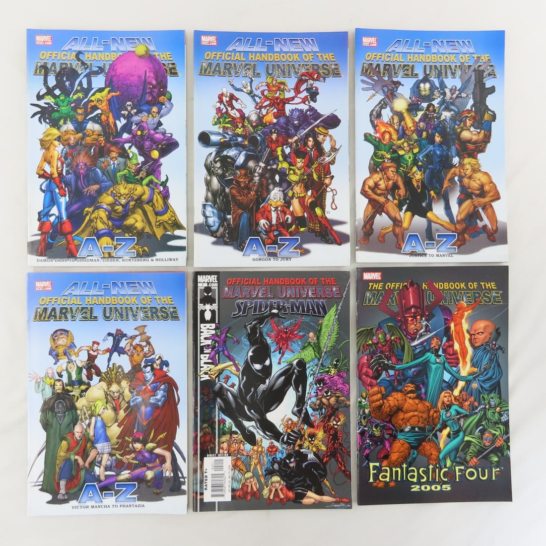 55+ Comic Books- Punisher, Marvel Handbooks & More - 8