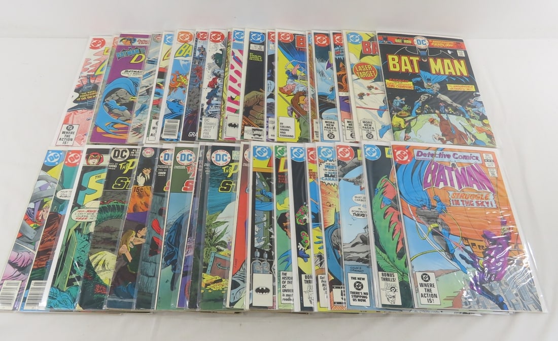 40+ Vintage DC Comics -Batman, Detective & Others (1 of 8)