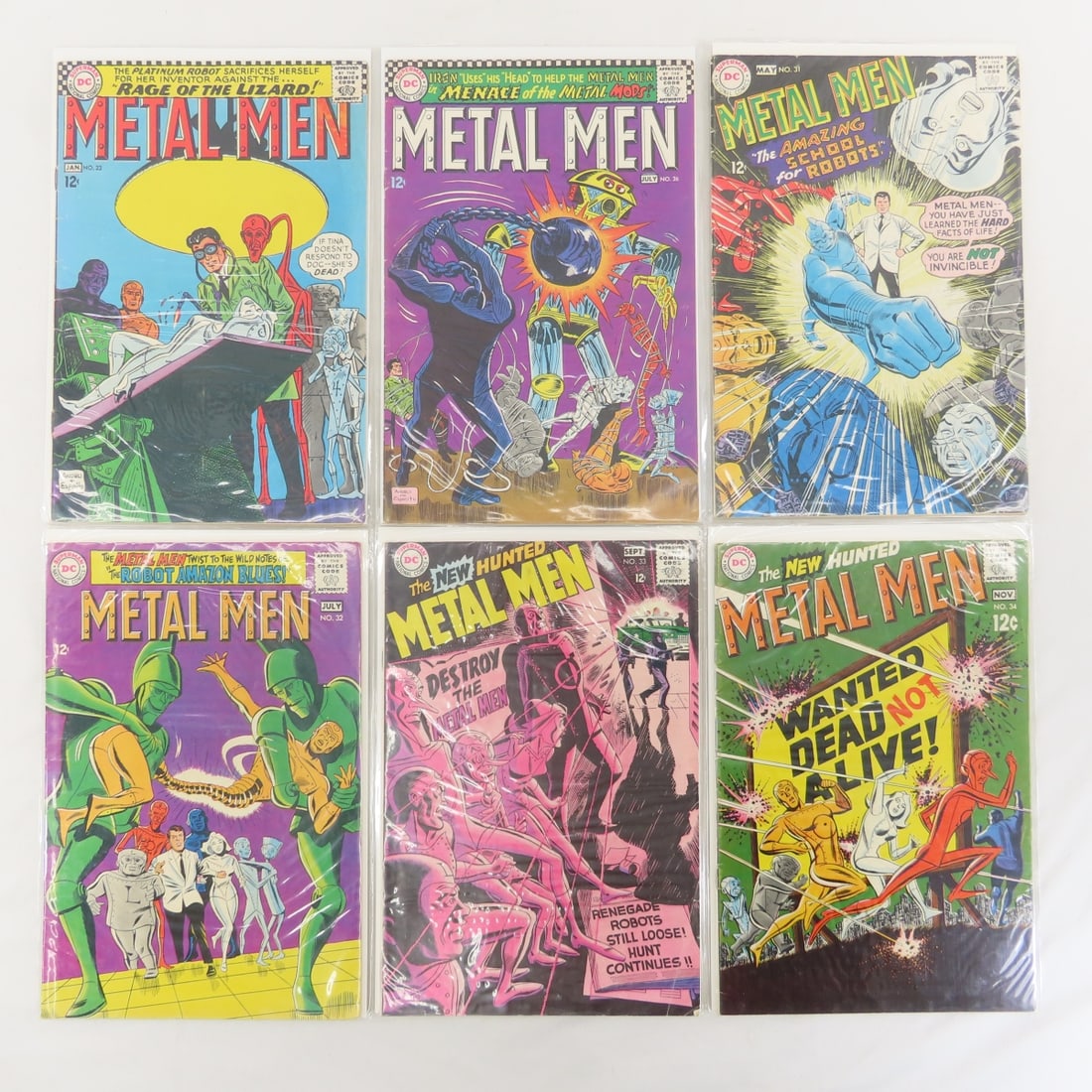 40+ Vintage DC Comics - Justice League, Metal Men - 6