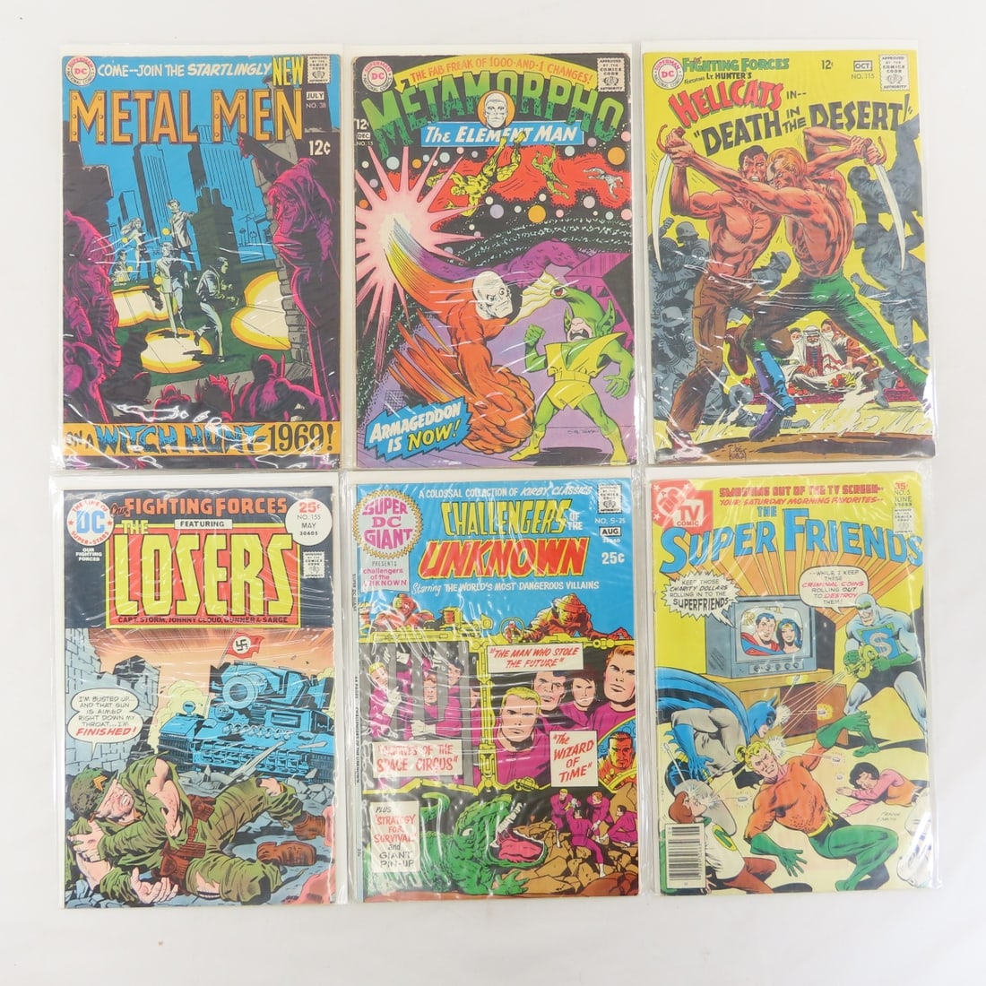 40+ Vintage DC Comics - Justice League, Metal Men - 7