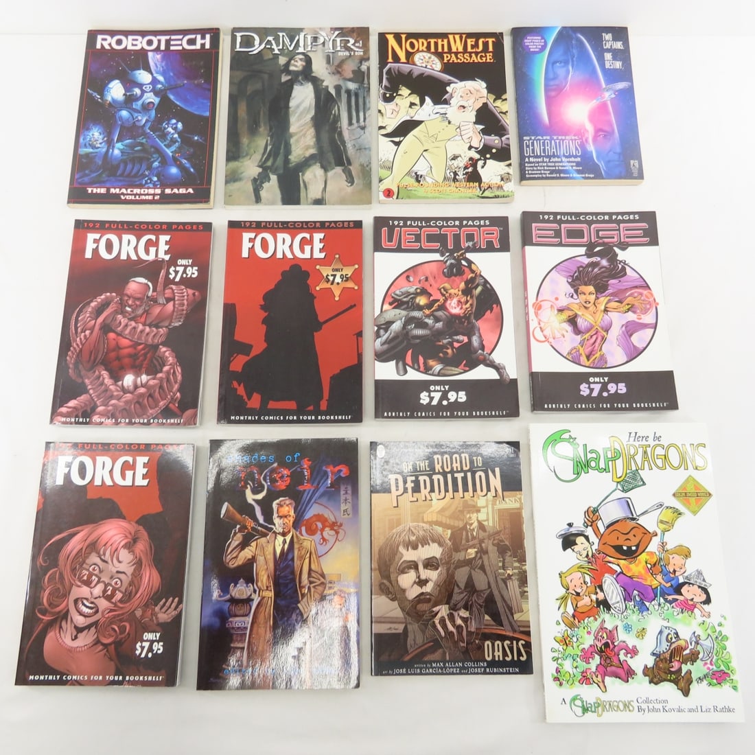 40+ Trade Paper Backs- DC, Marvel & Others - 12