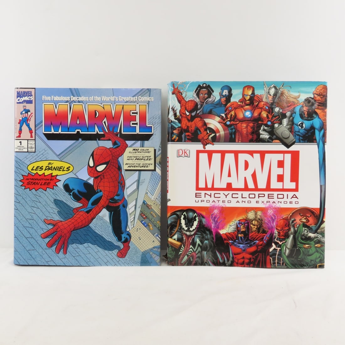 DC & Marvel Super-Hero Hard Cover Books - 2