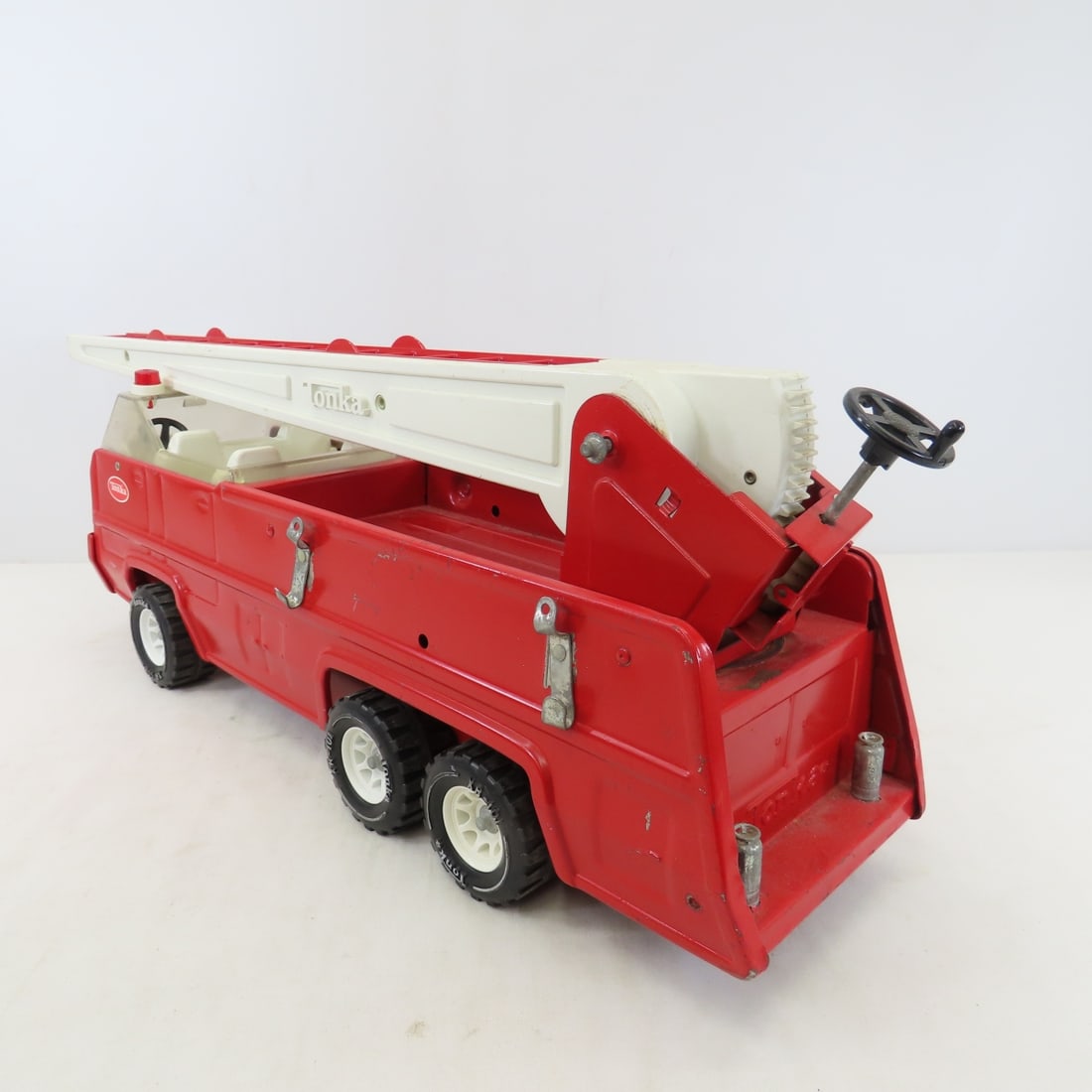 1980's Tonka Ladder Truck & Tanker - 4