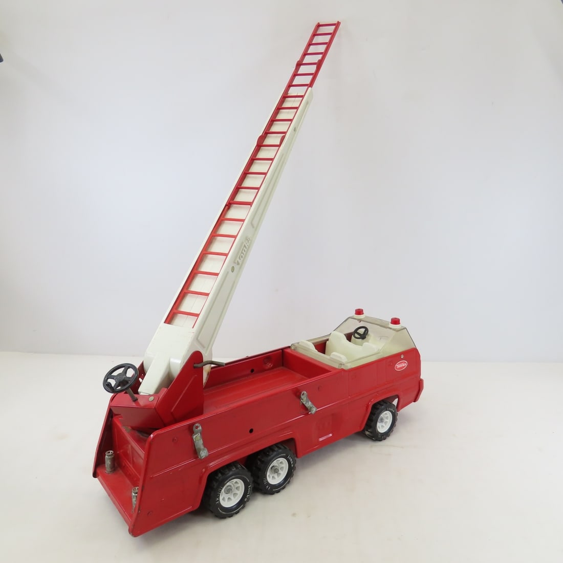 1980's Tonka Ladder Truck & Tanker - 8