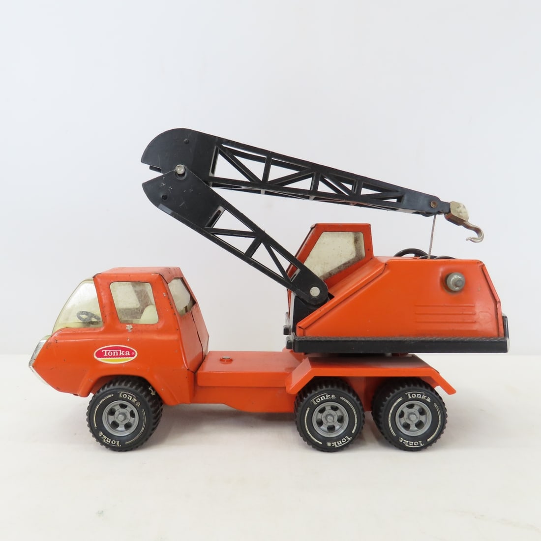 1973 Tonka Orange Crane & 5 Minis - 3