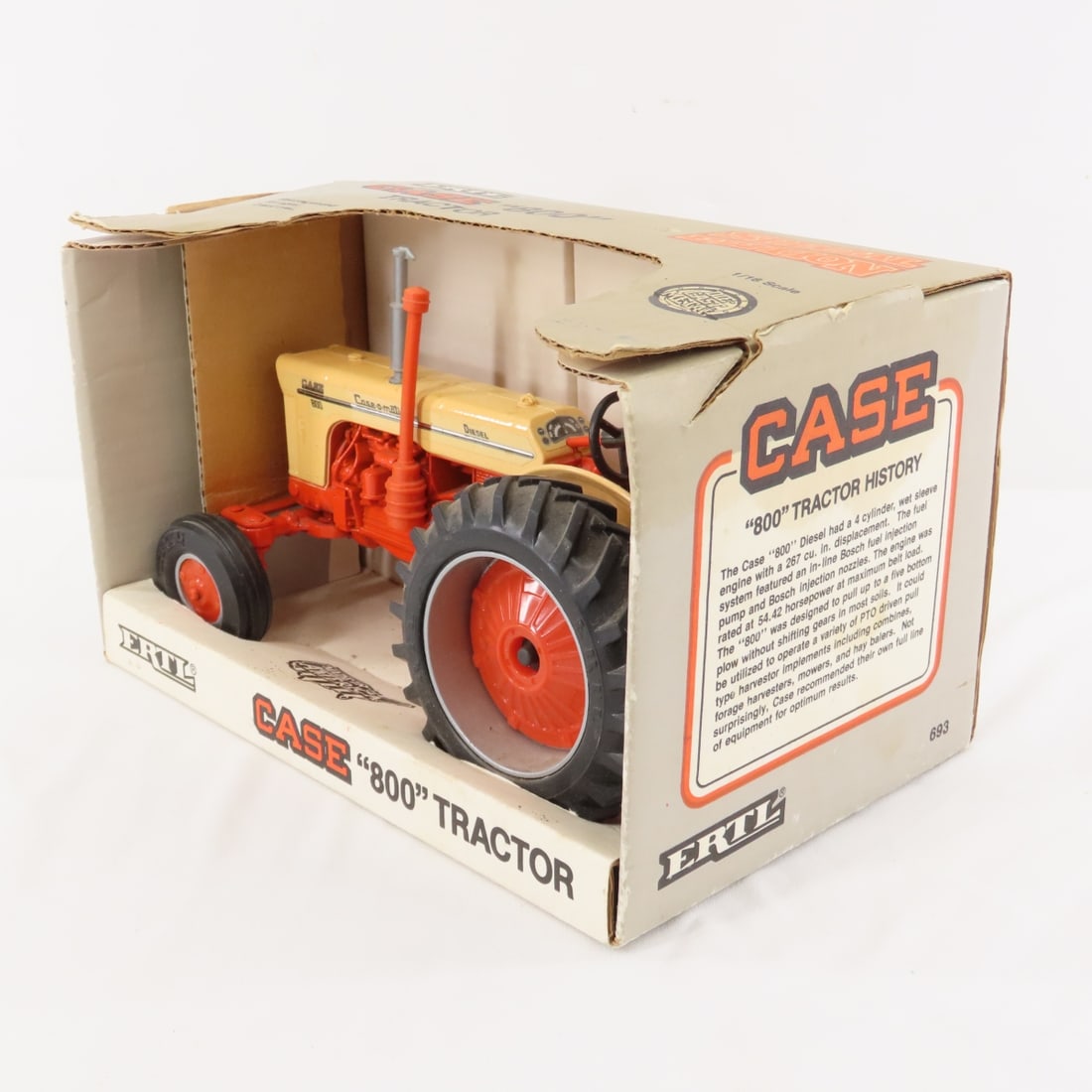4 Diecast Ertl Tractors, Case & Massey Ferguson - 15
