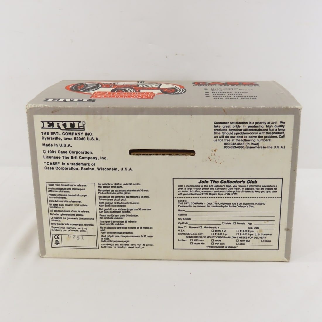 4 Diecast Ertl Tractors, Case & Massey Ferguson - 17
