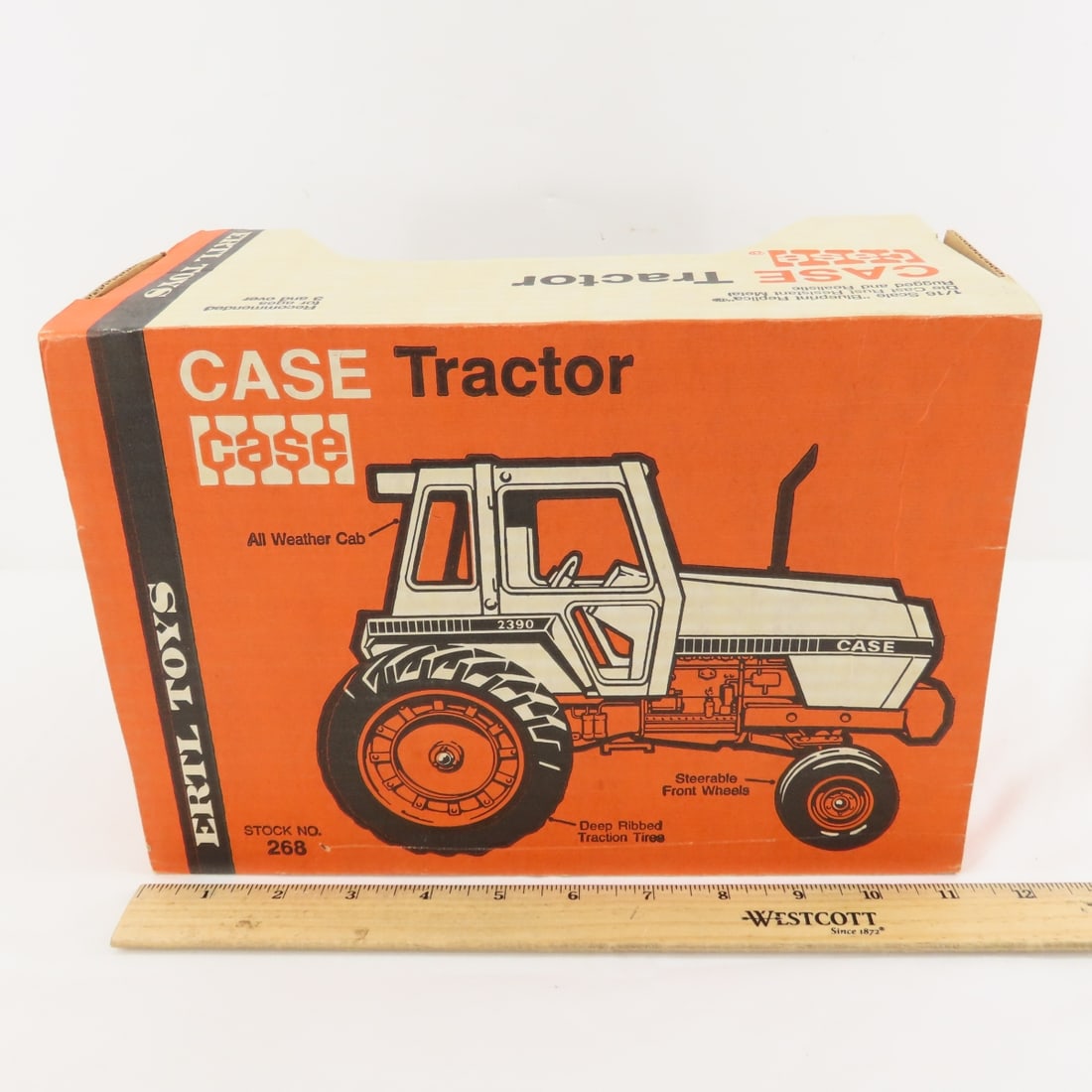 4 Diecast Ertl Tractors, Case & Massey Ferguson - 5