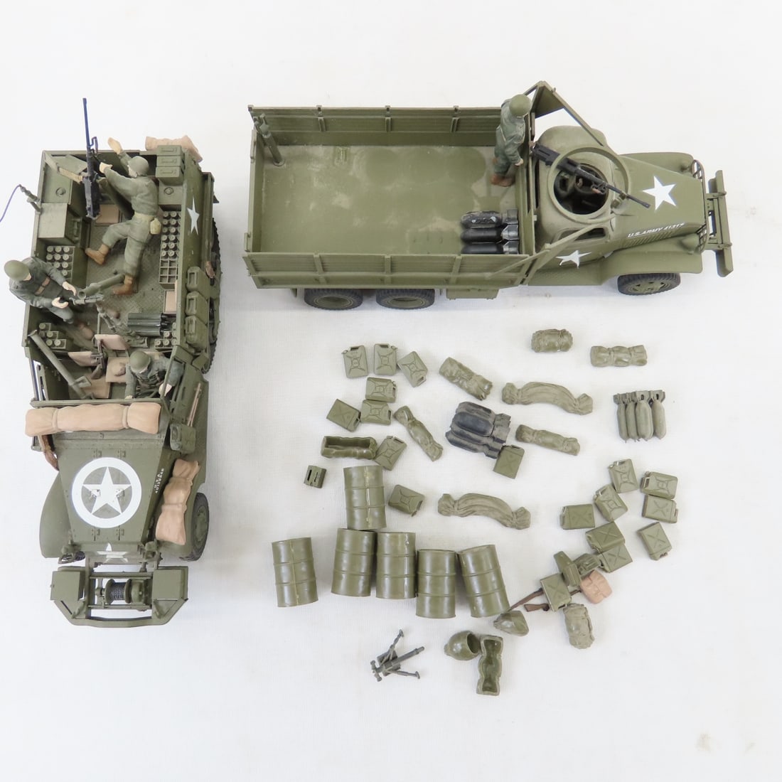 Collection US And German Army Model Tanks & More - 12