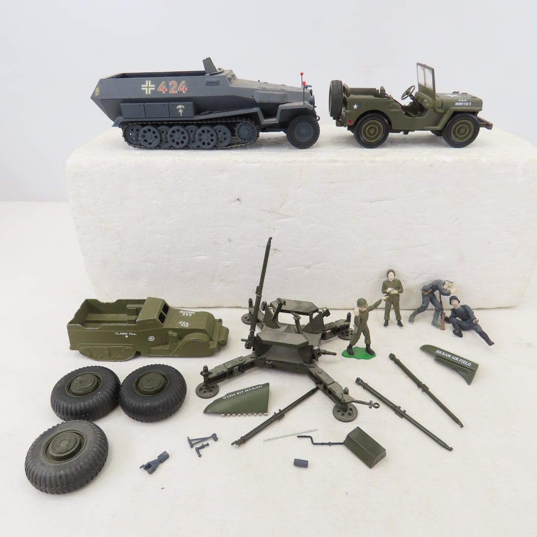 Collection US And German Army Model Tanks & More - 16