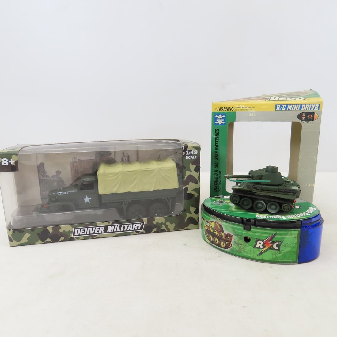 Collection US And German Army Model Tanks & More - 19