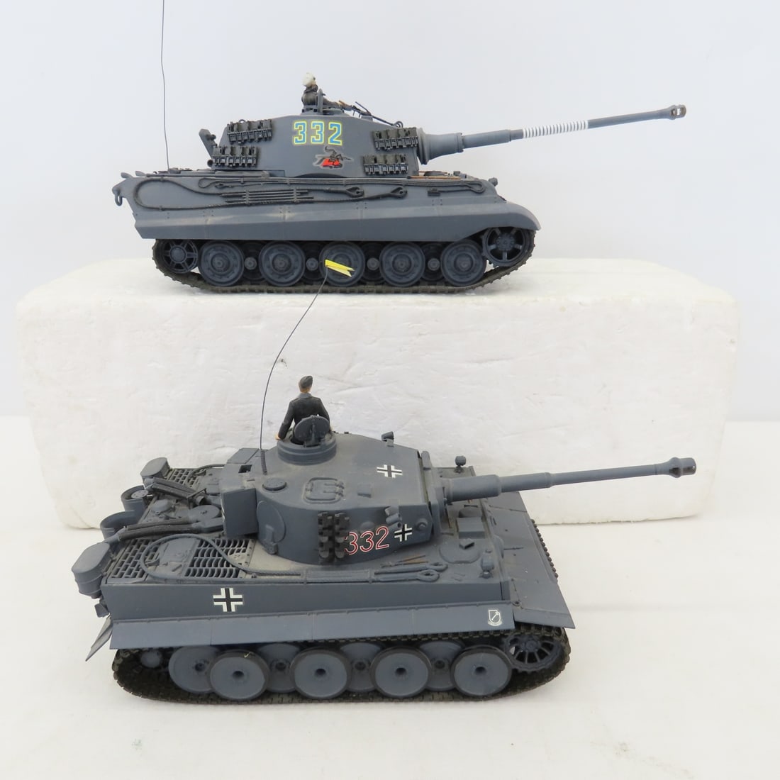 Collection US And German Army Model Tanks & More - 2