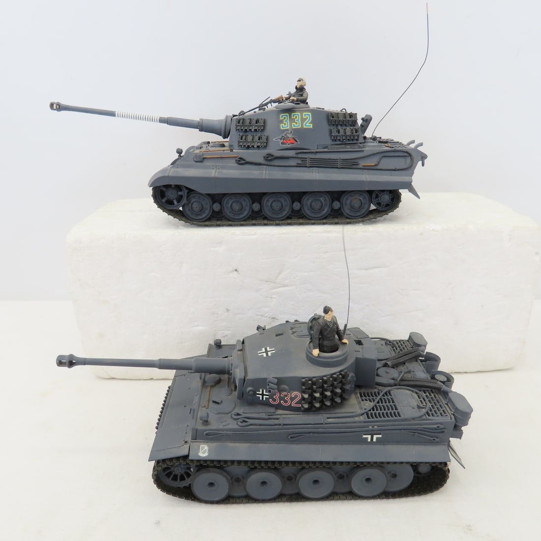 Collection US And German Army Model Tanks & More - 3