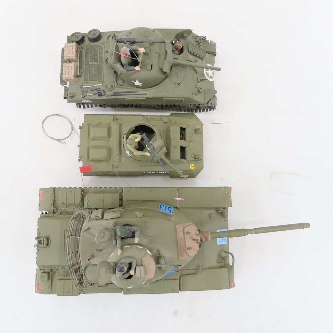 Collection US And German Army Model Tanks & More - 7