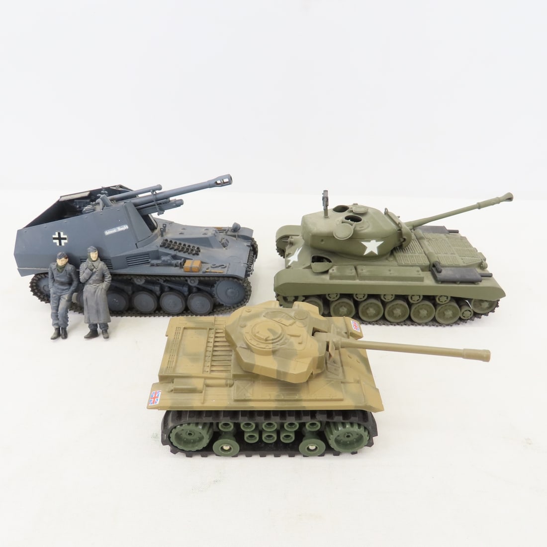 Collection US And German Army Model Tanks & More - 8