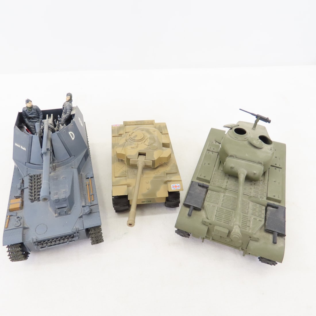 Collection US And German Army Model Tanks & More - 9