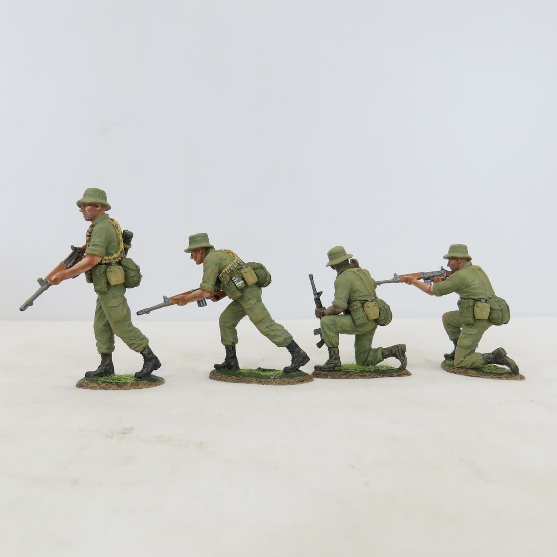 9 King & Country Metal Alloy Aussie Soldiers - 4