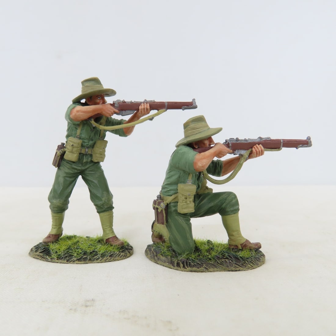 9 King & Country Metal Alloy Aussie Soldiers - 7