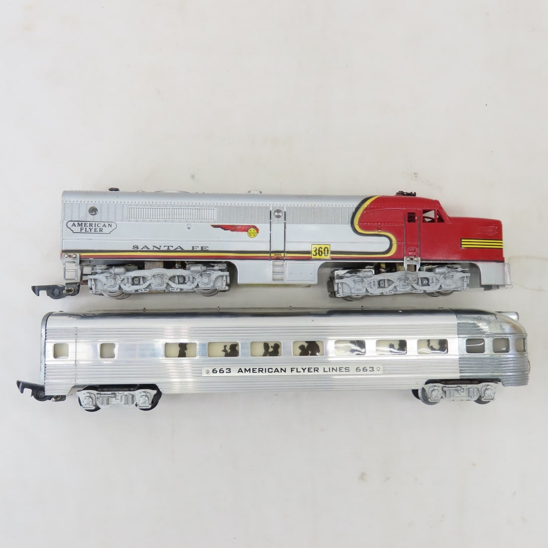 1950's American Flyer Santa Fe 5108W Set - 2