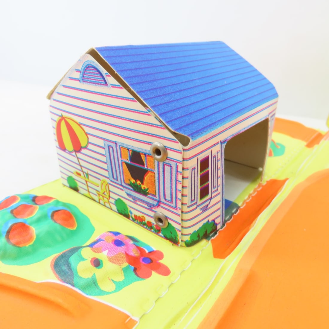 1968 Hot Wheels Action City Folding Playset - 7