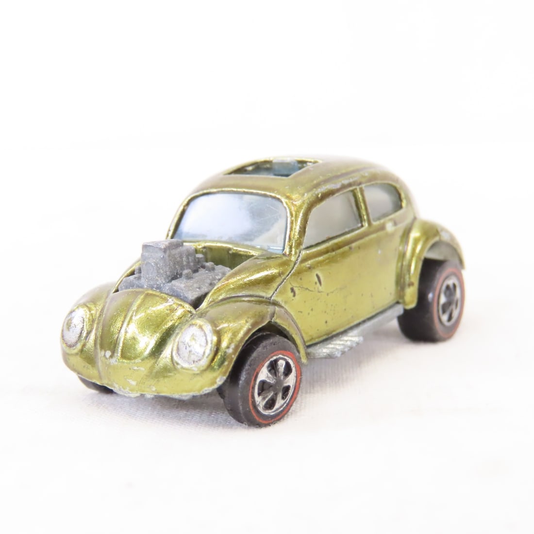 1968 Hot Wheels Redline Olive Custom Volkswagen - 3