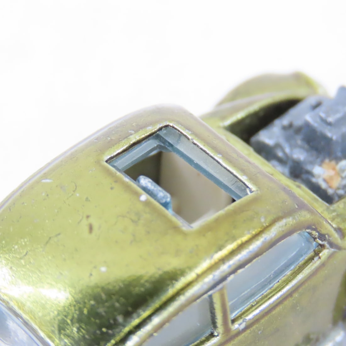 1968 Hot Wheels Redline Olive Custom Volkswagen - 7