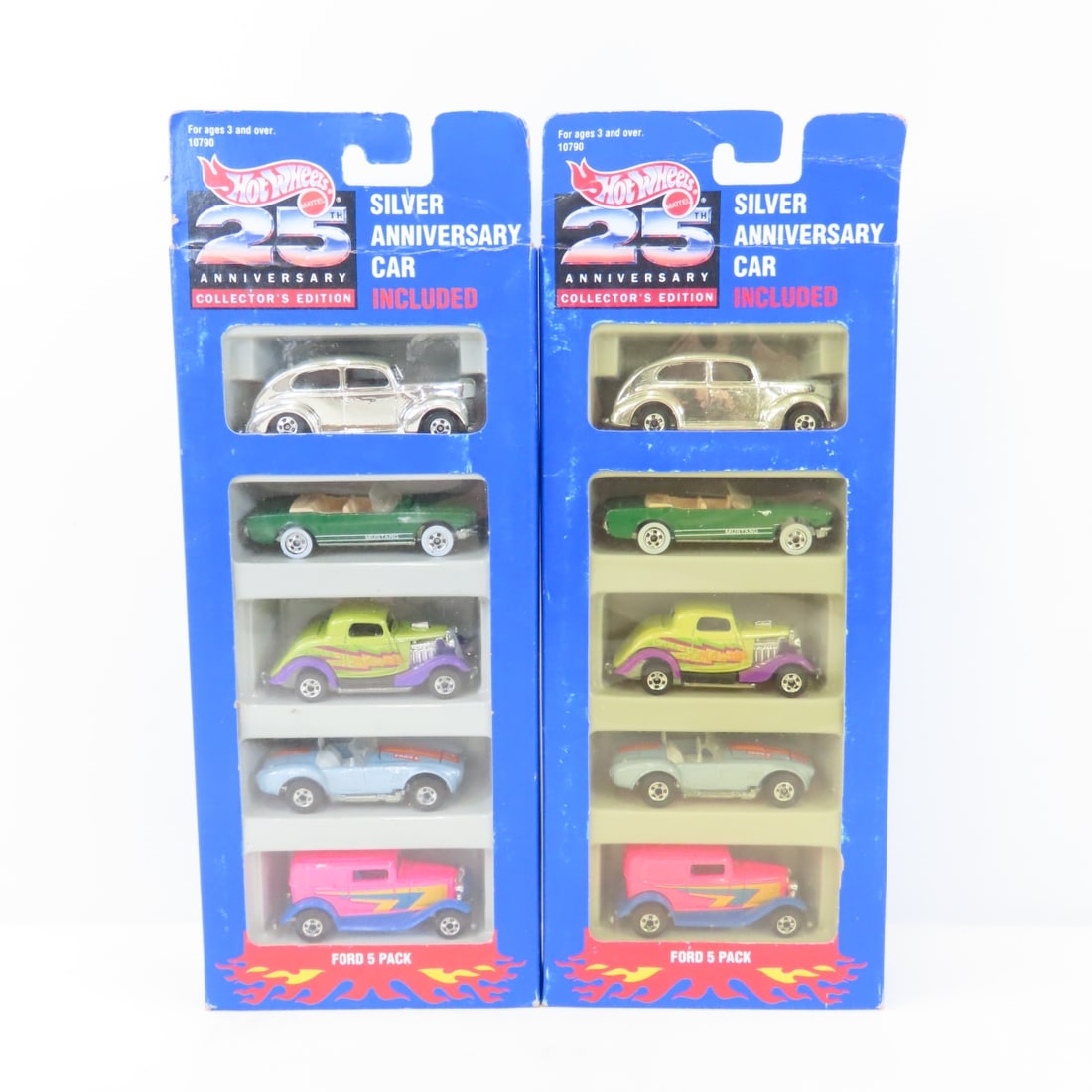 Hot Wheels 20th Anniv & 2 25th Anniv Packs - 12
