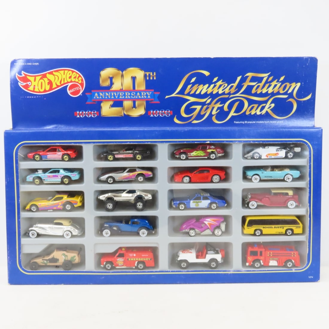 Hot Wheels 20th Anniv & 2 25th Anniv Packs - 2