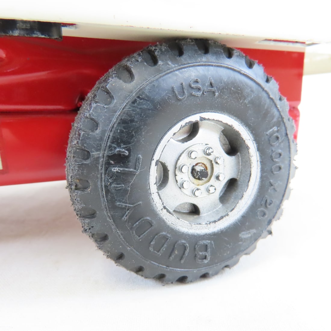 Original Buddy L Cattle Transport Truck w/ 2 Cows - 7