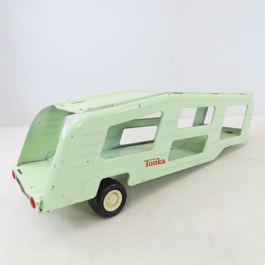 Original 1969 Tonka Car Hauler & 3 Corvettes - 14