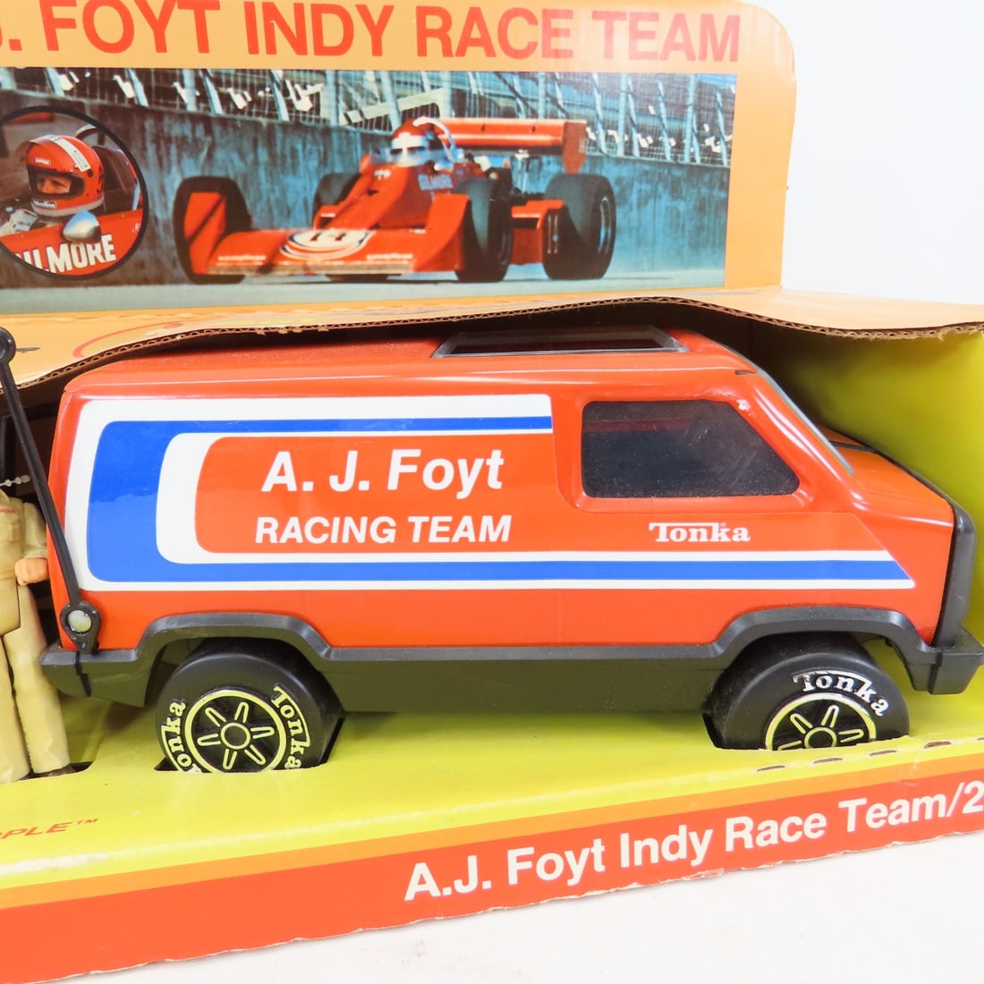 Tonka AJ Foyt Race Team in Box, Race Car & More - 3