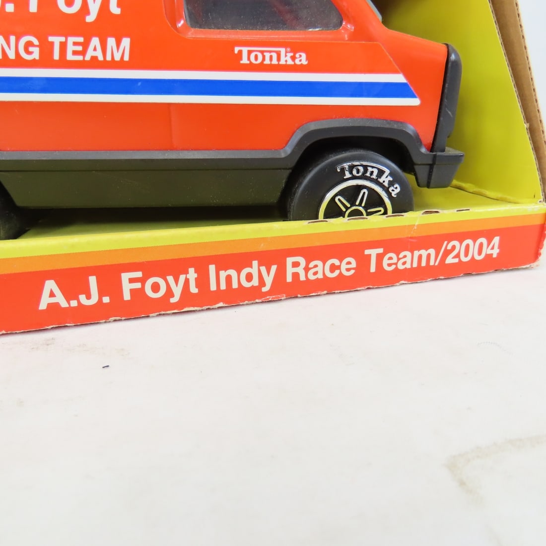 Tonka AJ Foyt Race Team in Box, Race Car & More - 8