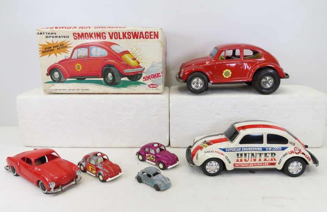 Smoking Volkswagen in Box & 5 Other VW Vehicles (1 of 20)