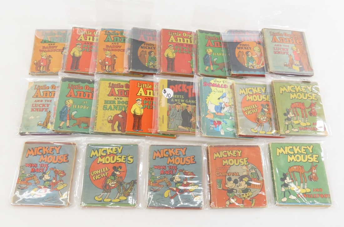 12 Little Orphan Annie, 8 Disney & Little Books (1 of 14)