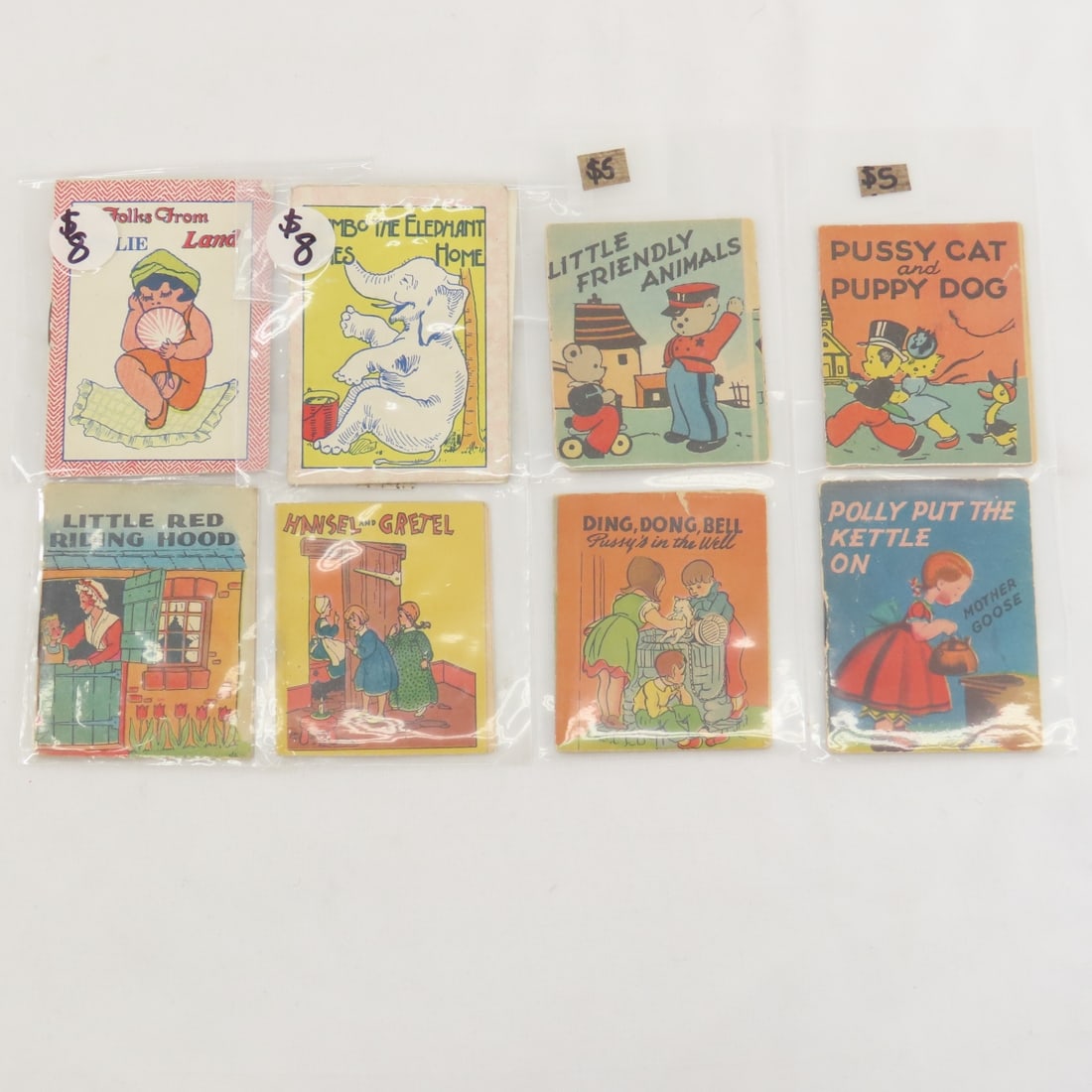 40 Antique Mini Books- Fairy Tales & Others - 2