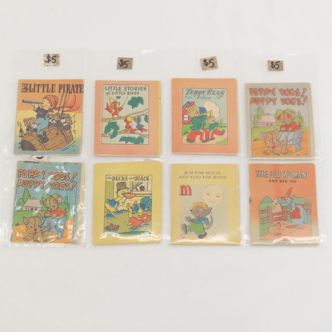 40 Antique Mini Books- Fairy Tales & Others - 4