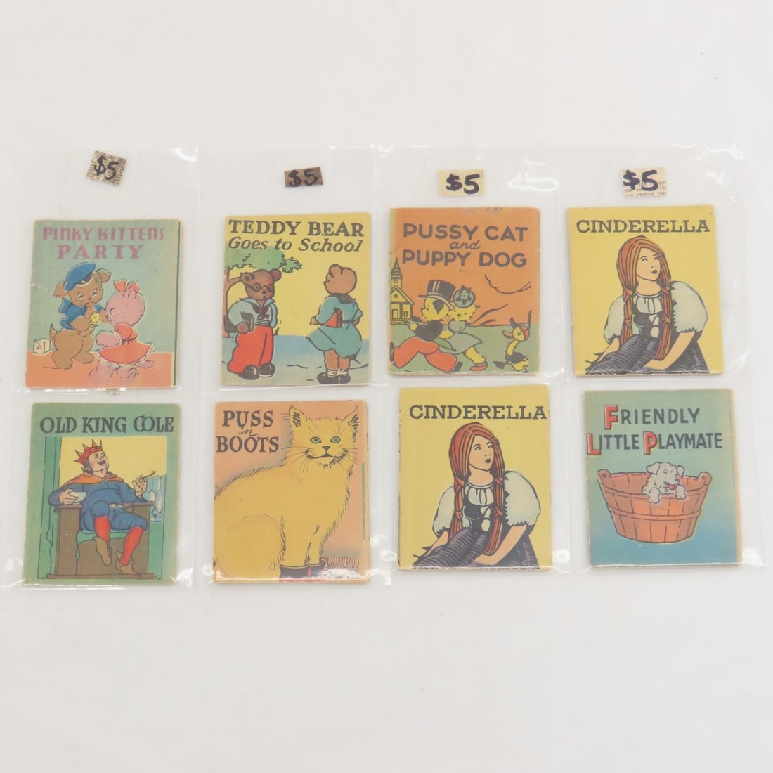 40 Antique Mini Books- Fairy Tales & Others - 8