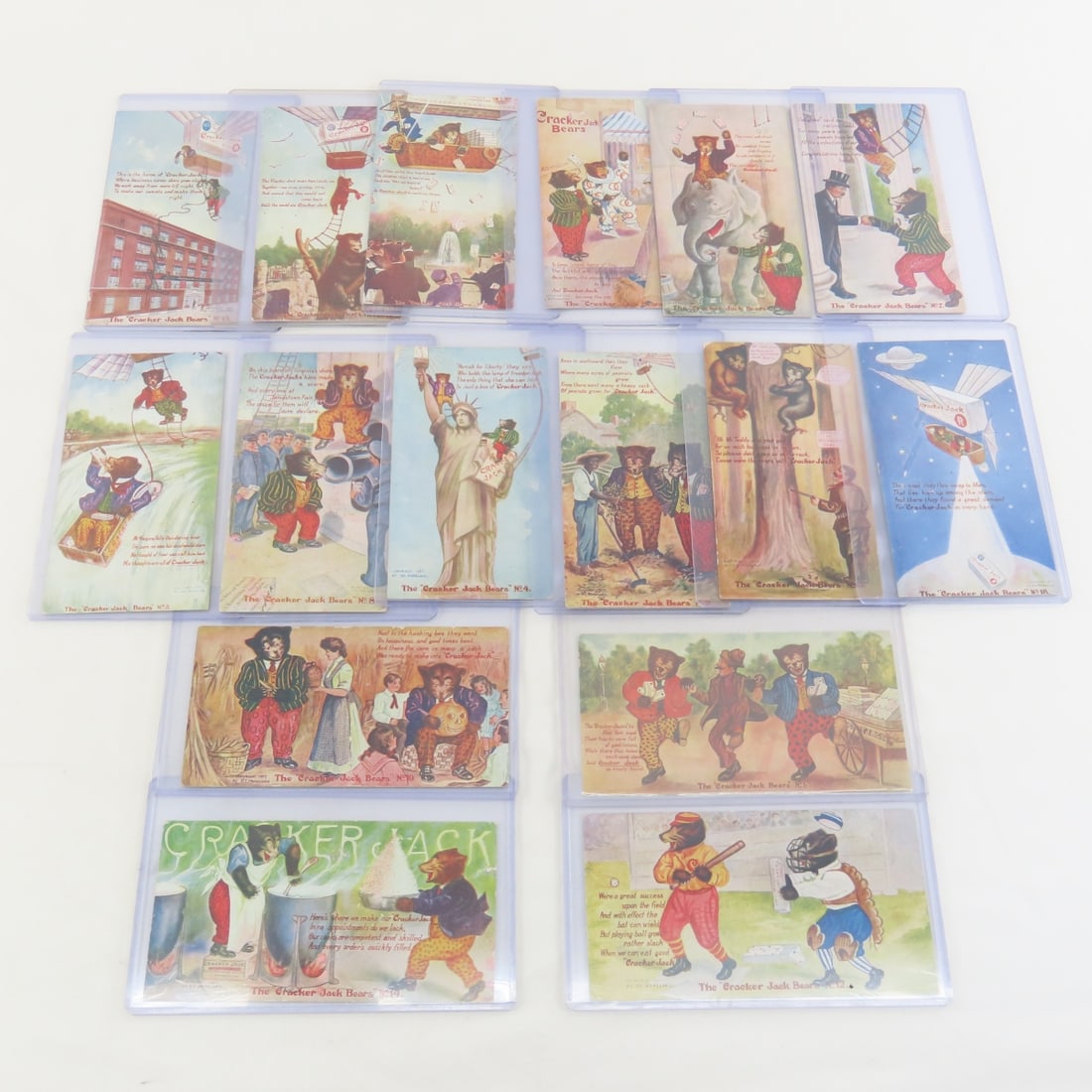 16 Antique Crack Jack Postcards 3x5.5" (1 of 17)