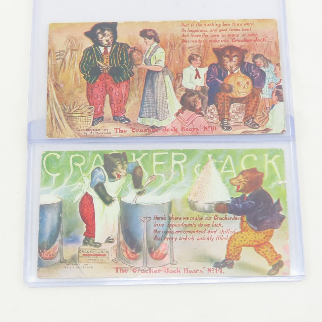 16 Antique Crack Jack Postcards 3x5.5" - 2