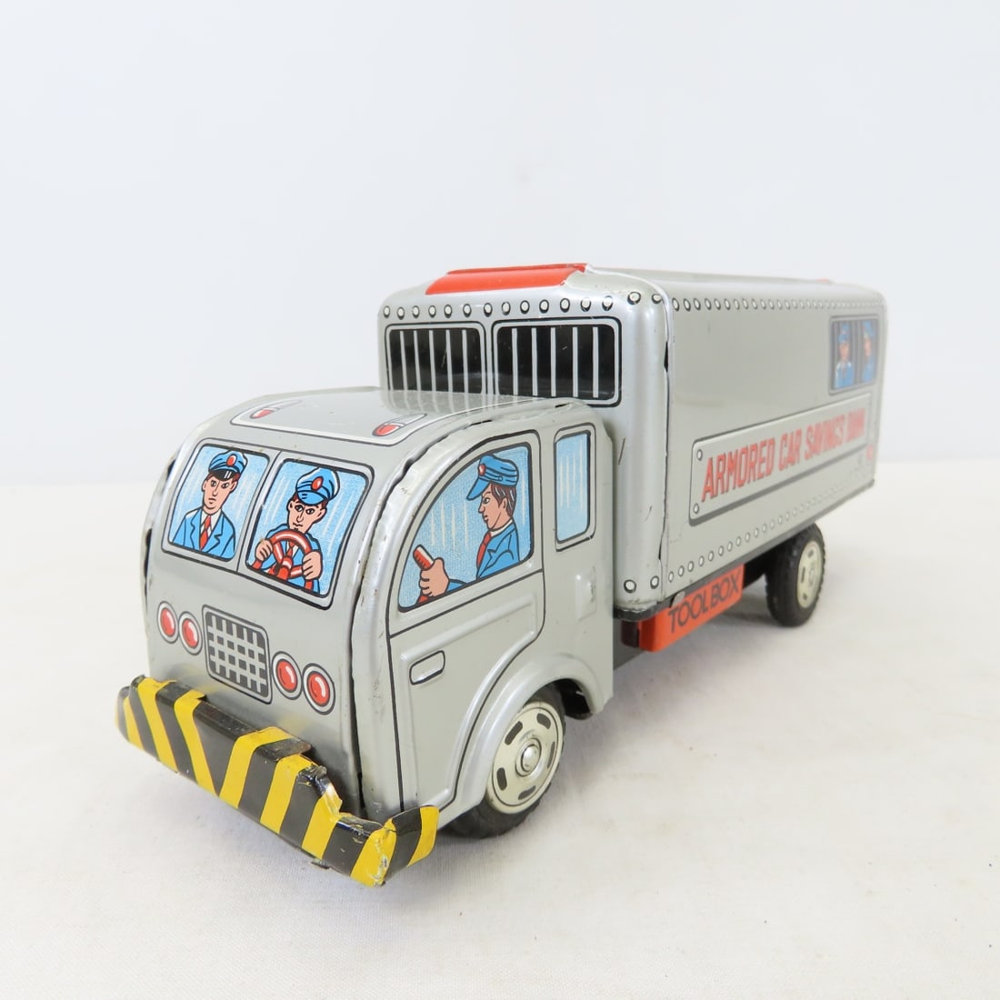 TAIYO Bump 'n go in Box & 4 Other Tin Toys - 10
