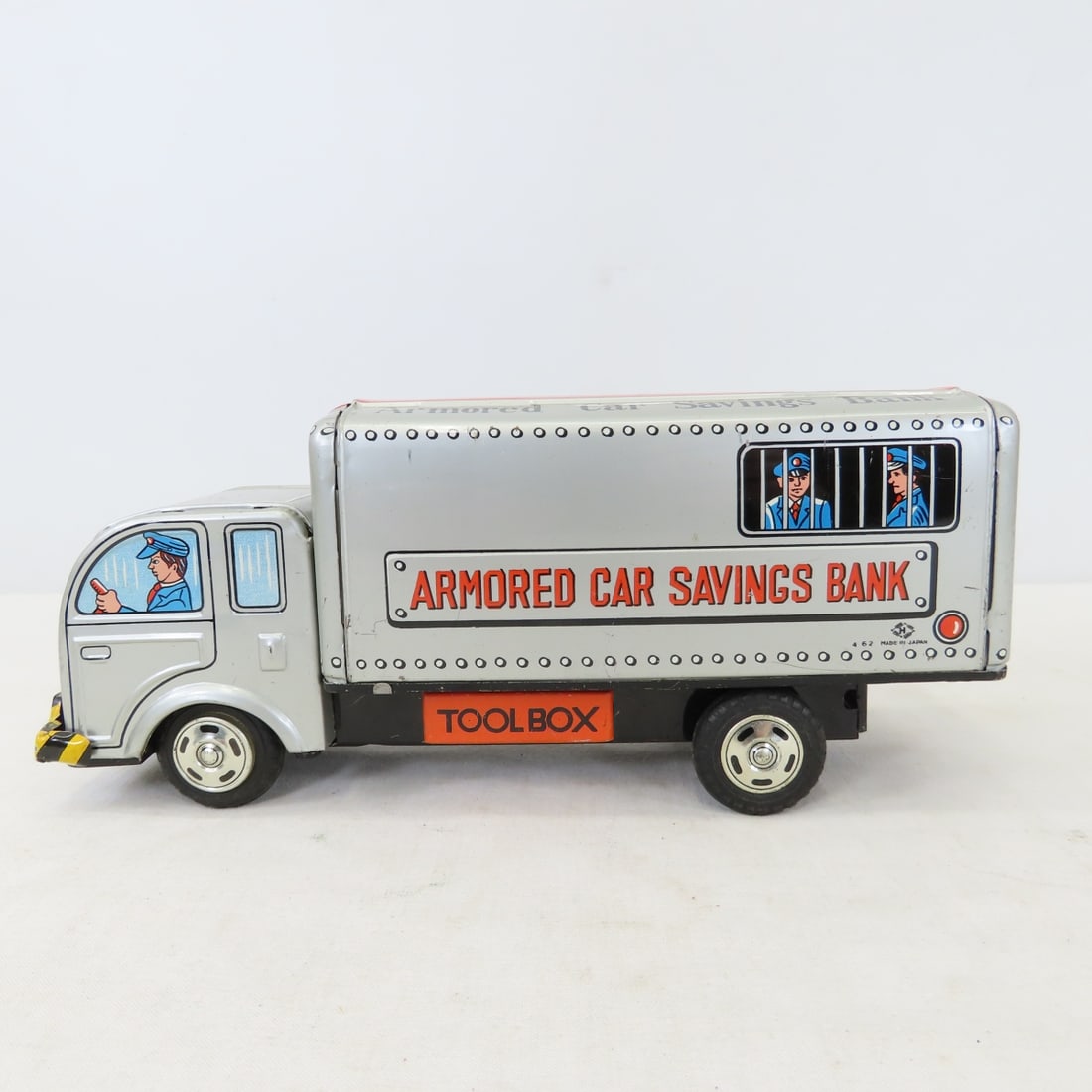 TAIYO Bump 'n go in Box & 4 Other Tin Toys - 9