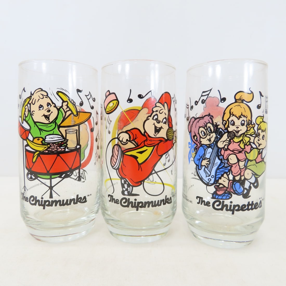 46 Vintage Character Glasses, Smurfs, McDonalds - 11