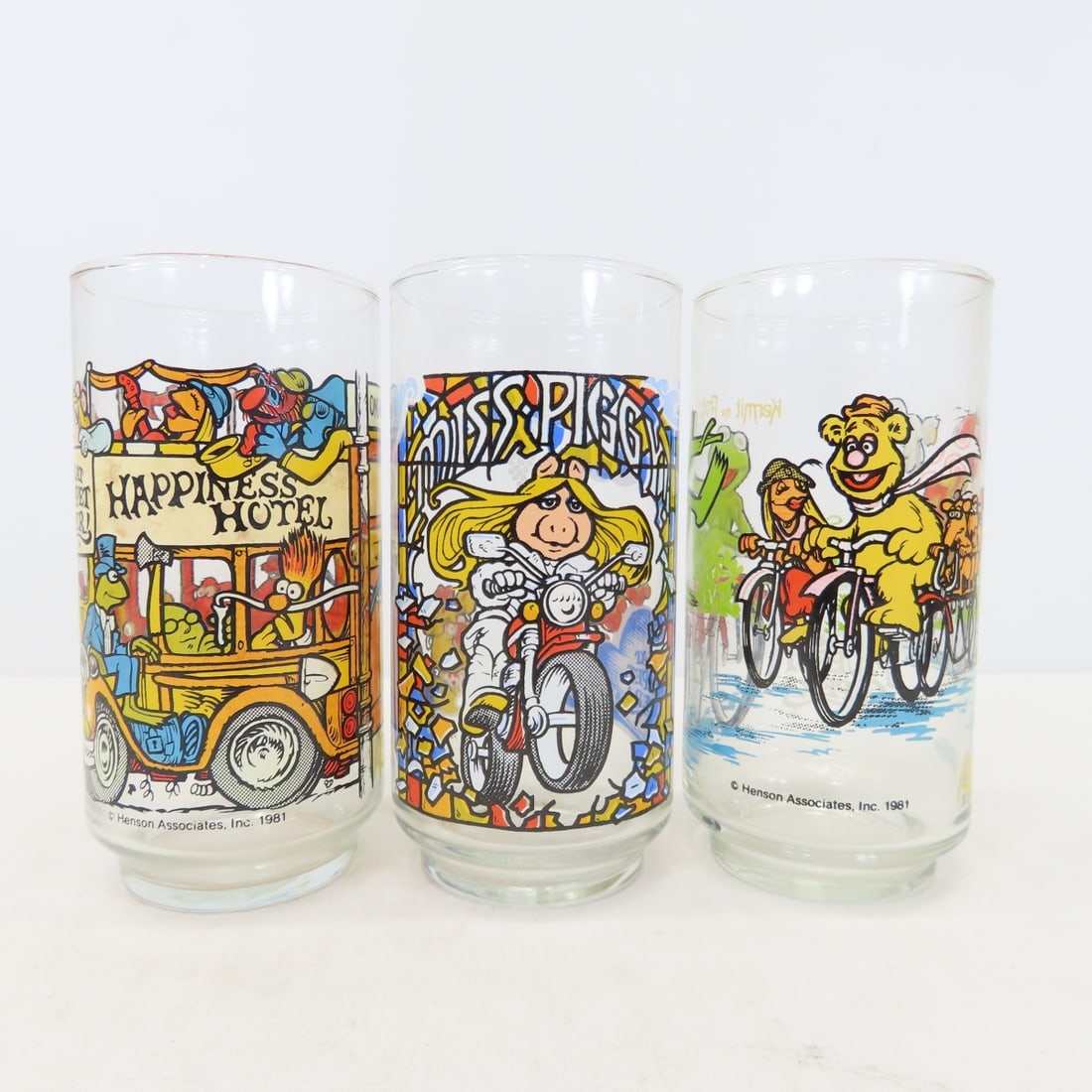 46 Vintage Character Glasses, Smurfs, McDonalds - 2