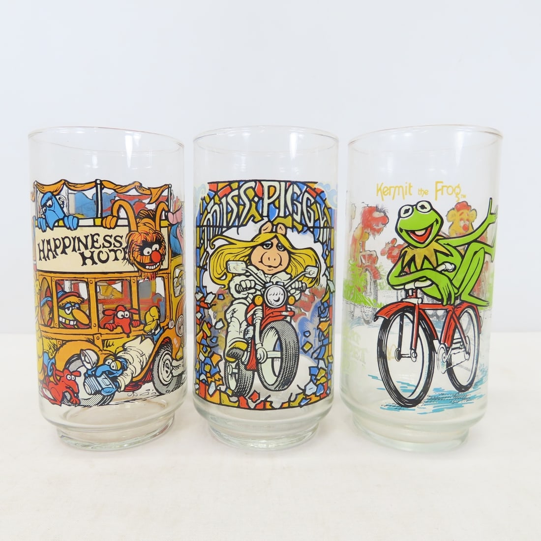 46 Vintage Character Glasses, Smurfs, McDonalds - 4
