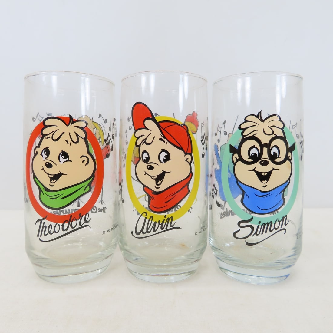 46 Vintage Character Glasses, Smurfs, McDonalds - 8