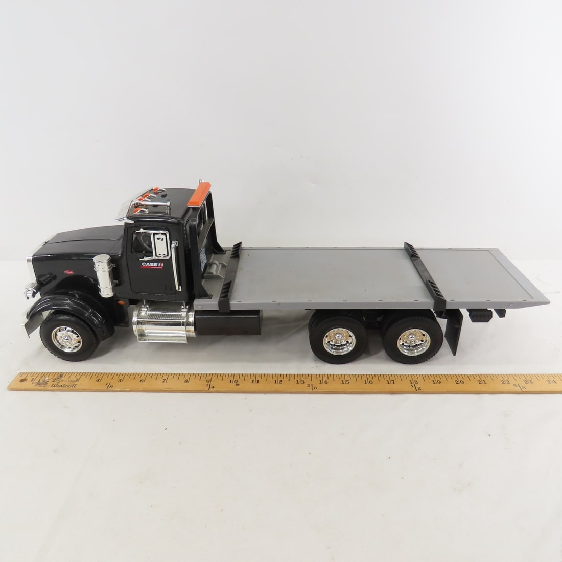 Big Farm Tractor Trailer, 2 trailers, Case flatbed - 4