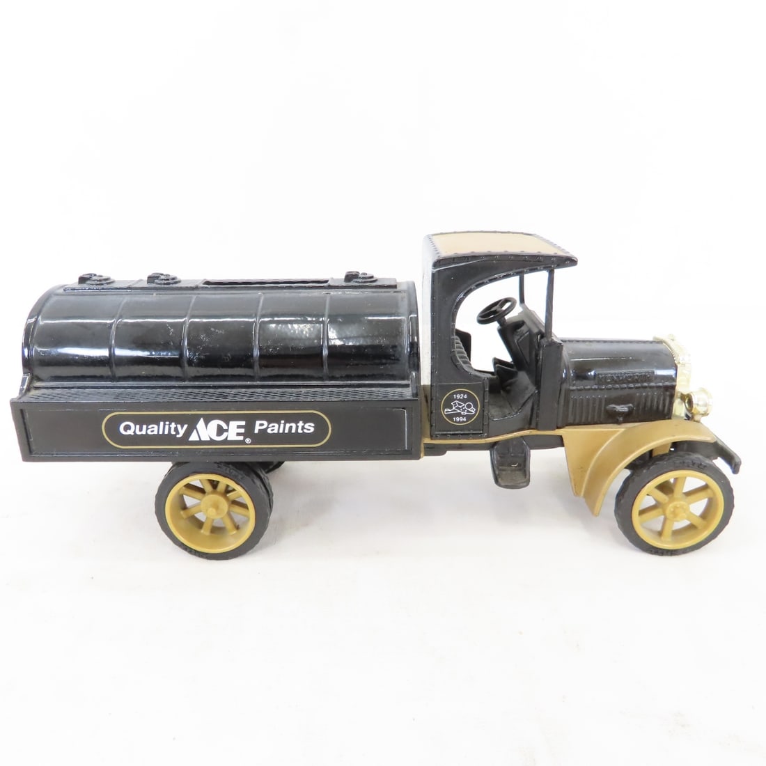 Diecast cars, trucks, Texaco airplane in box - 12